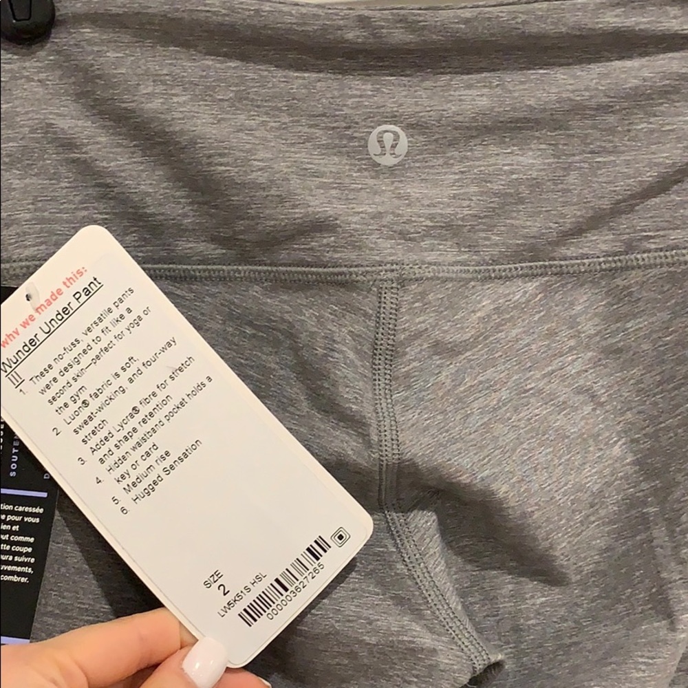 BNWT softest lululemon wunderunders. Size 2